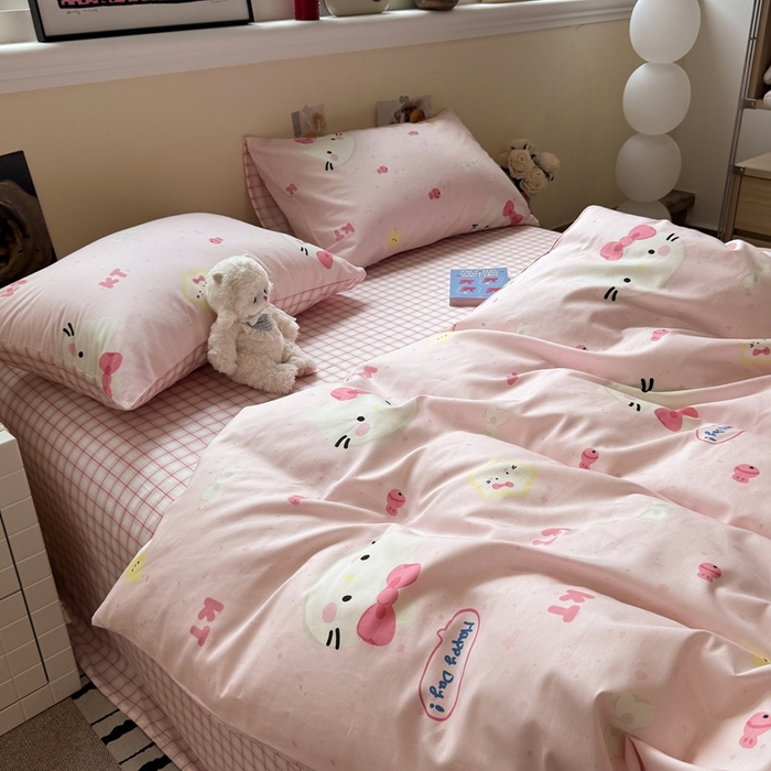 91家纺网 家纺一手货源 找家纺 （总）慕尚家纺 2025新款13070全棉纯棉印花四件套