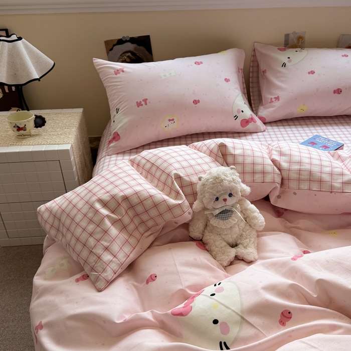 91家纺网 家纺一手货源 找家纺 （总）慕尚家纺 2025新款13070全棉纯棉印花四件套