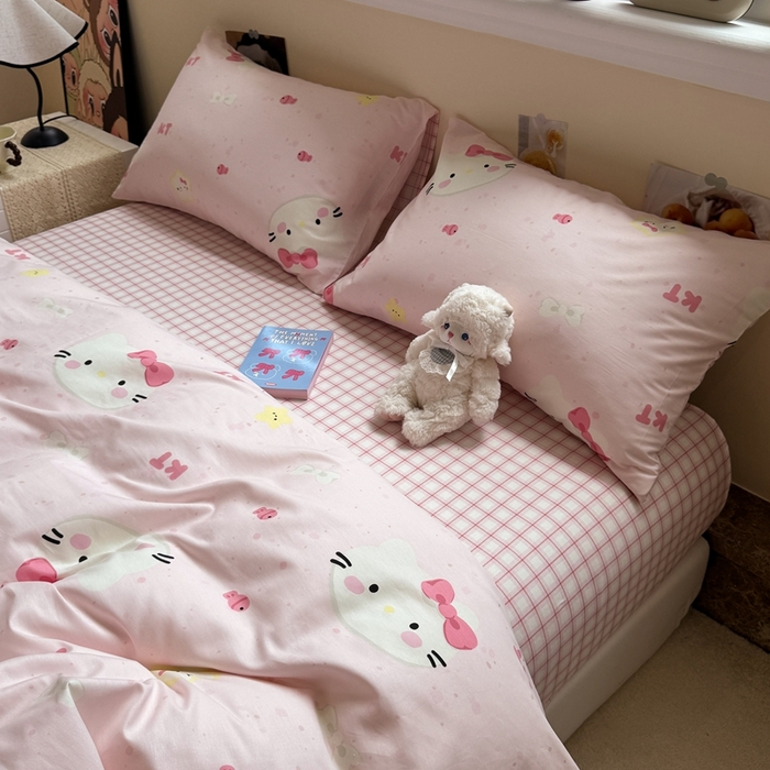 91家纺网 家纺一手货源 找家纺 （总）慕尚家纺 2025新款13070全棉纯棉印花四件套