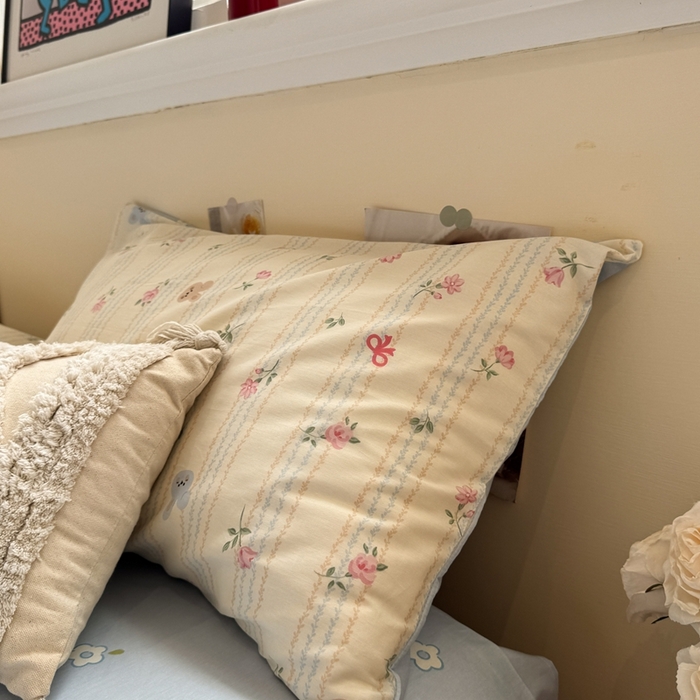 91家纺网 家纺一手货源 找家纺 慕尚家纺 2025新款13070全棉纯棉印花四件套 兔兔录