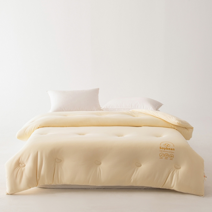 91家纺网 家纺一手货源 找家纺 （总）栩裕纺织 2025新款纯色超柔云朵针织被被子被芯冬被