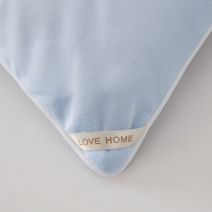 91家纺网 家纺一手货源 找家纺 栩裕纺织 2025新款纯色超柔云朵针织被被子被芯冬被 云朵被-柔和蓝