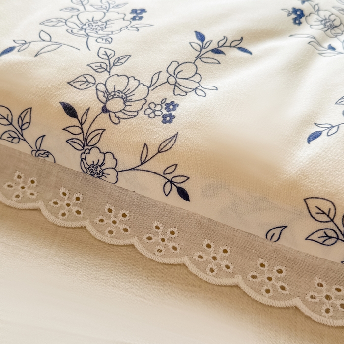 91家纺网 家纺一手货源 找家纺 栩裕纺织 2025新款印花针织棉牛奶被被子被芯冬被 青花瓷