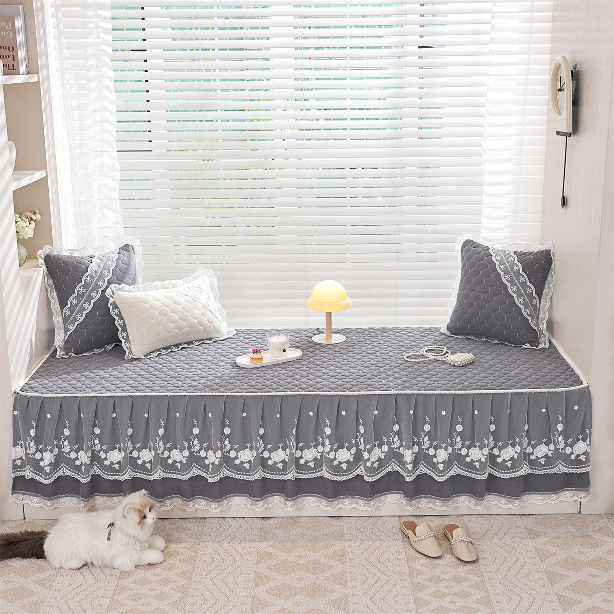 共鸣沙发垫 2025新款星语飘窗垫 星空灰色