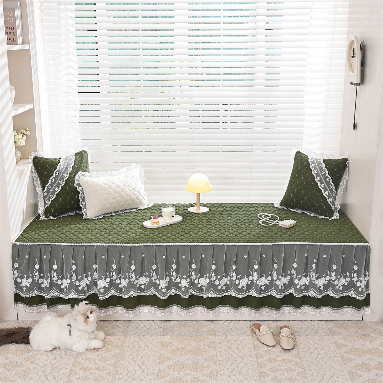 共鸣沙发垫 2025新款星语飘窗垫 星空抹茶色