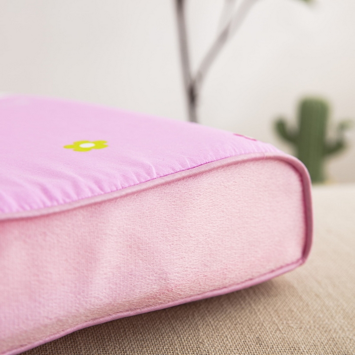 91家纺网 家纺一手货源 找家纺 大黄蜂家居家纺 2025新款全棉13372棉儿童卡通乳胶枕套 兔宝贝