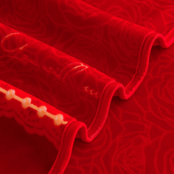 91家纺网 家纺一手货源 找家纺 芯诗曼家纺 2025新款金貂绒牛奶绒印花三件套 今生缘