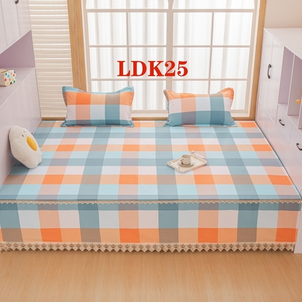 手艺人家纺 2025新款单层老粗布炕盖LDK23-LDK27 LDK25