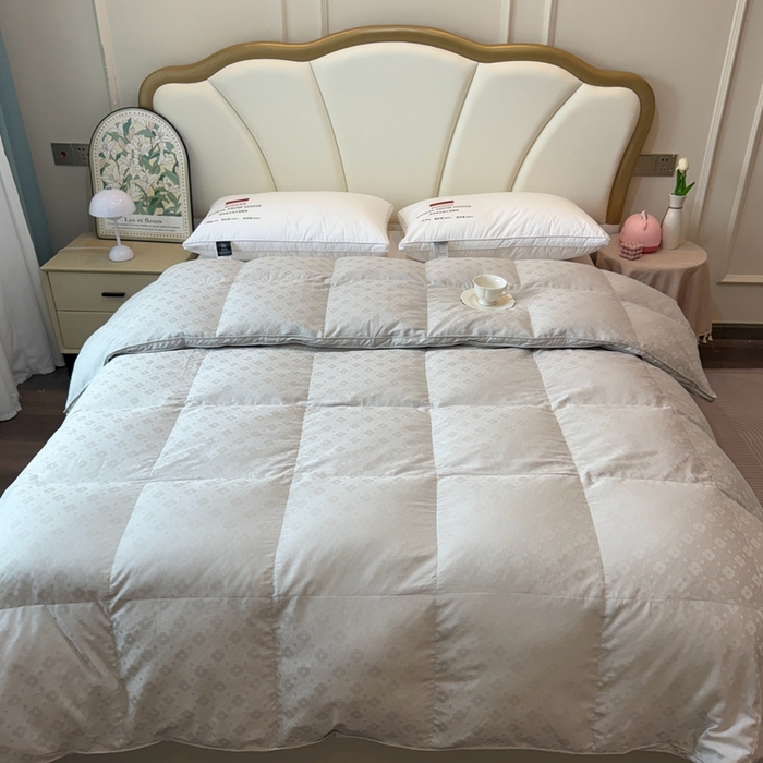 （总）华盛羽绒被壳 2025新款双层全棉提花羽绒被壳冬被