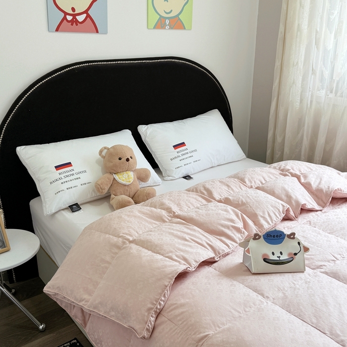 91家纺网 家纺一手货源 找家纺 （总）静若居羽绒被壳 2025新款双层全棉提花羽绒被壳冬被