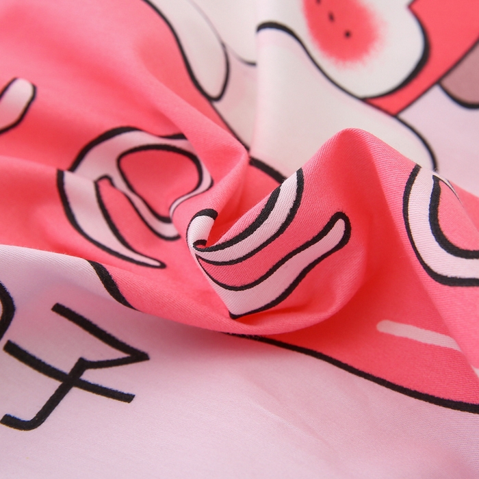 91家纺网 家纺一手货源 找家纺 鱼宝 2025新款全棉幼儿园套件 三件套—童真系列 草莓姑娘