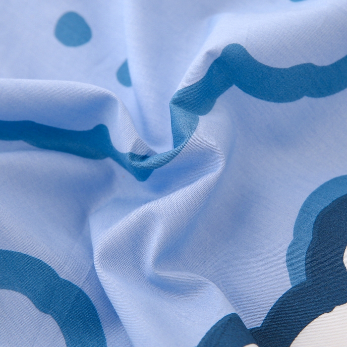 91家纺网 家纺一手货源 找家纺 鱼宝 2025新款全棉幼儿园套件 三件套—童真系列 领结熊