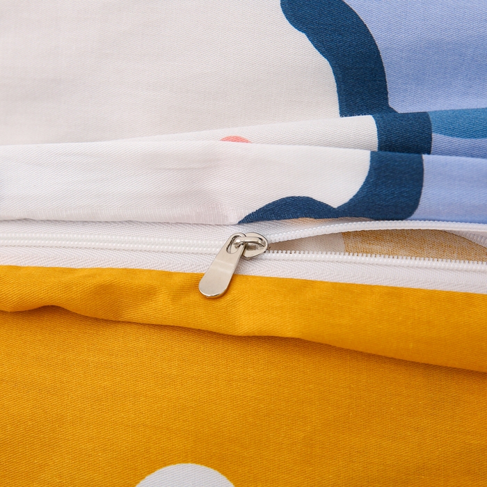 91家纺网 家纺一手货源 找家纺 鱼宝 2025新款全棉幼儿园套件 三件套—童真系列 领结熊