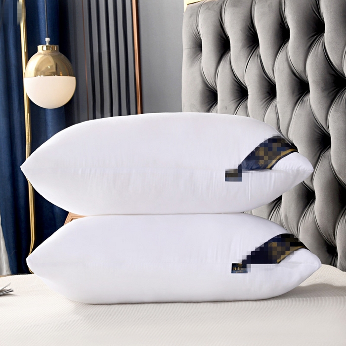 91家纺网 家纺一手货源 找家纺 永乐枕芯 2025新款引流热款酒店单双边羽丝绒枕头枕芯（尺寸和重量均可定制） 单边白色