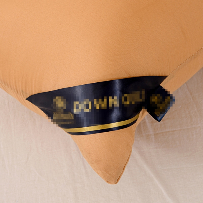 91家纺网 家纺一手货源 找家纺 永乐枕芯 2025新款引流热款酒店单双边羽丝绒枕头枕芯（尺寸和重量均可定制） 单边驼色