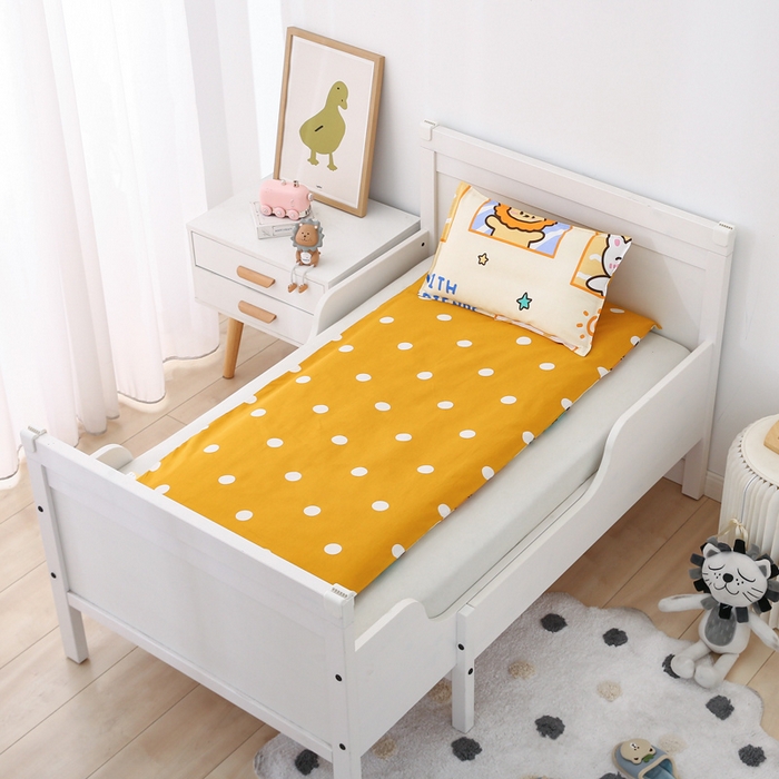 91家纺网 家纺一手货源 找家纺 鱼宝 2025新款全棉幼儿园套件 三件套—童真系列 星空宝贝