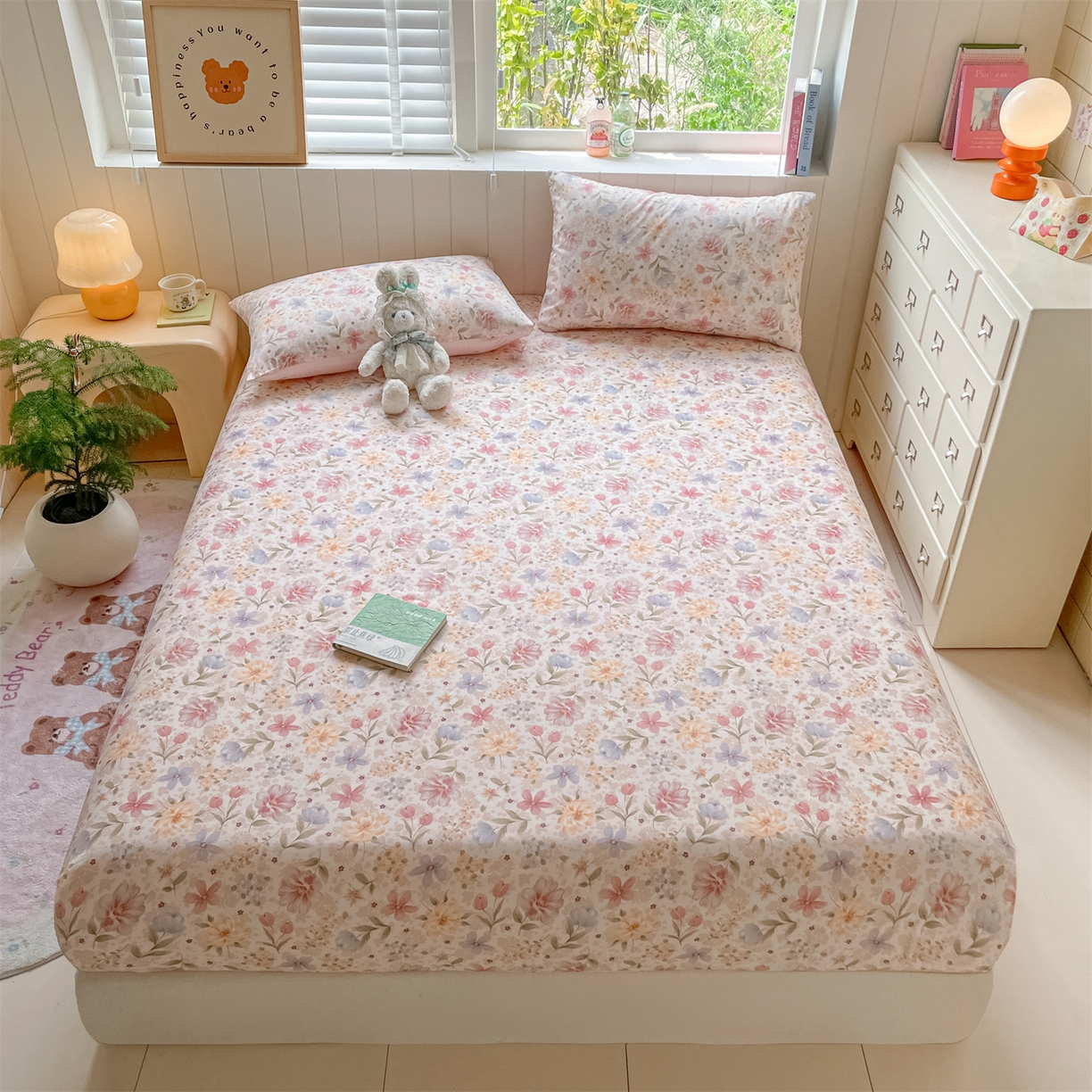 （总）如约 2025新款全棉印花单床笠