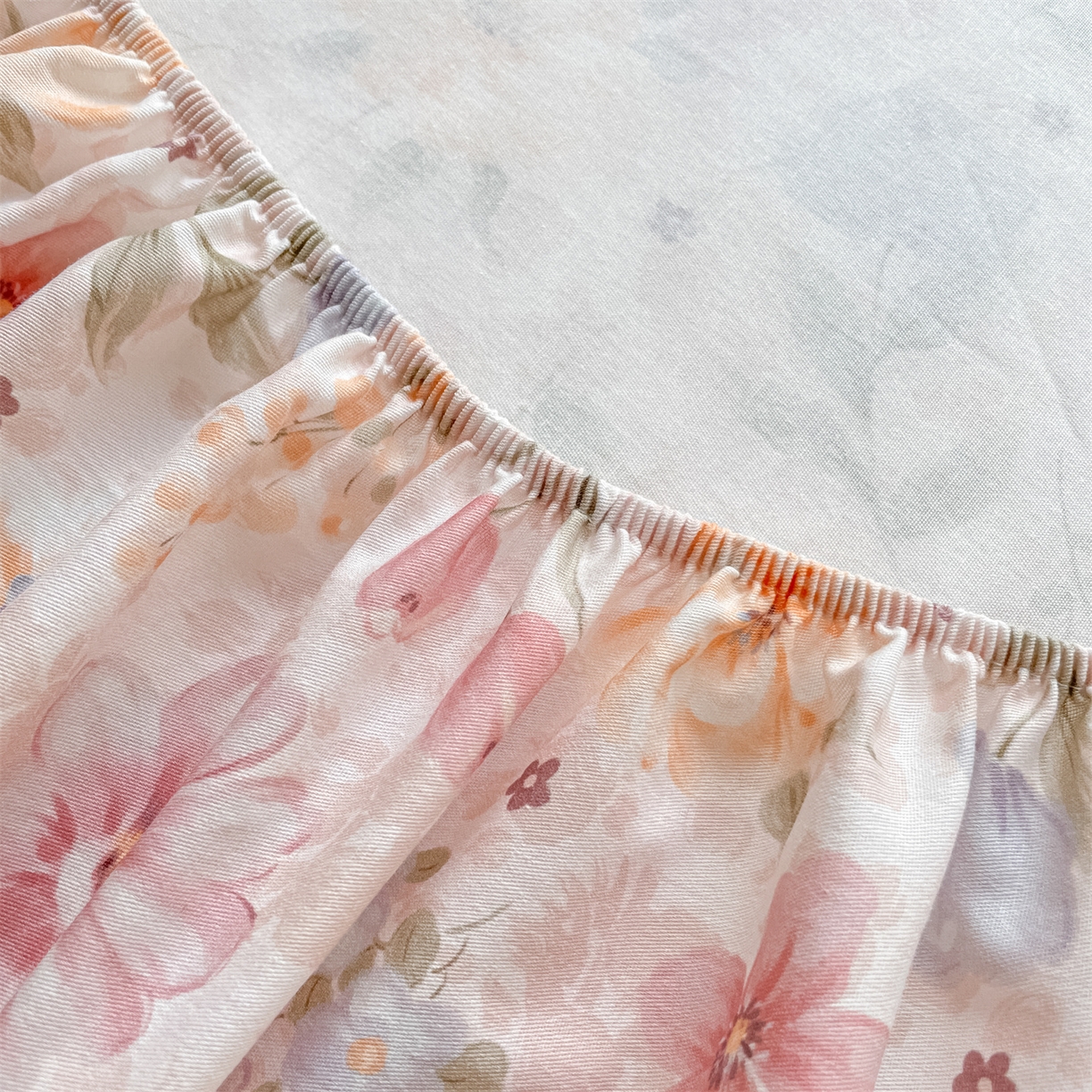 91家纺网 家纺一手货源 找家纺 （总）如约 2025新款全棉印花单床笠