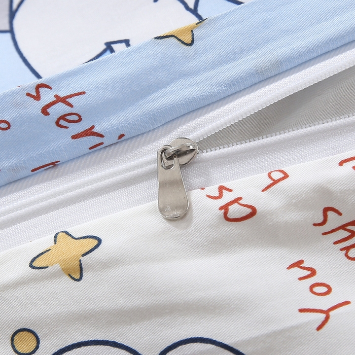 91家纺网 家纺一手货源 找家纺 鱼宝 2025新款全棉幼儿园套件 三件套—童真系列 太空之旅