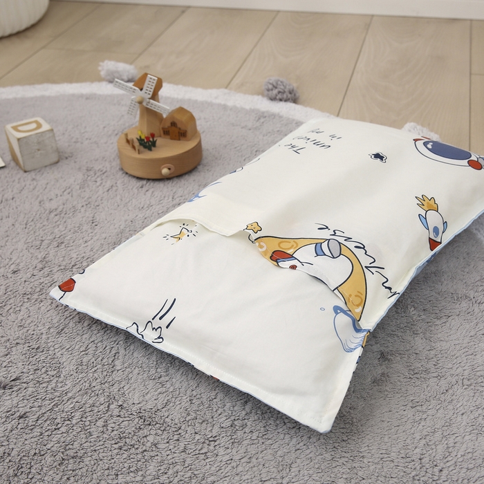 91家纺网 家纺一手货源 找家纺 鱼宝 2025新款全棉幼儿园套件 三件套—童真系列 太空之旅