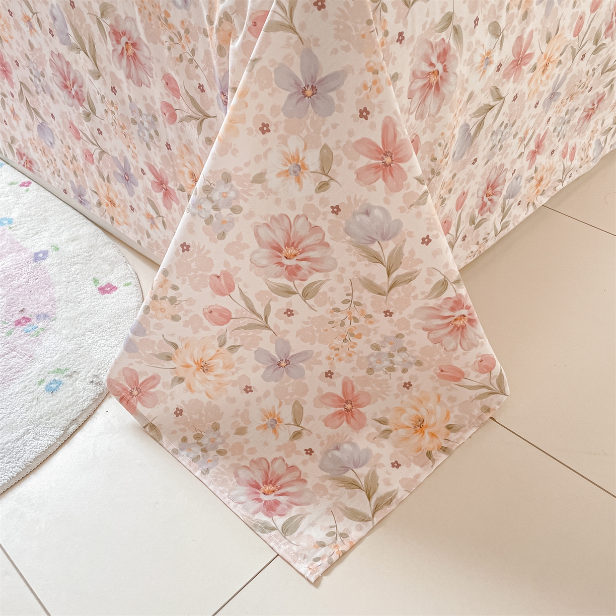 91家纺网 家纺一手货源 找家纺 （总）如约 2025新款全棉印花单床单