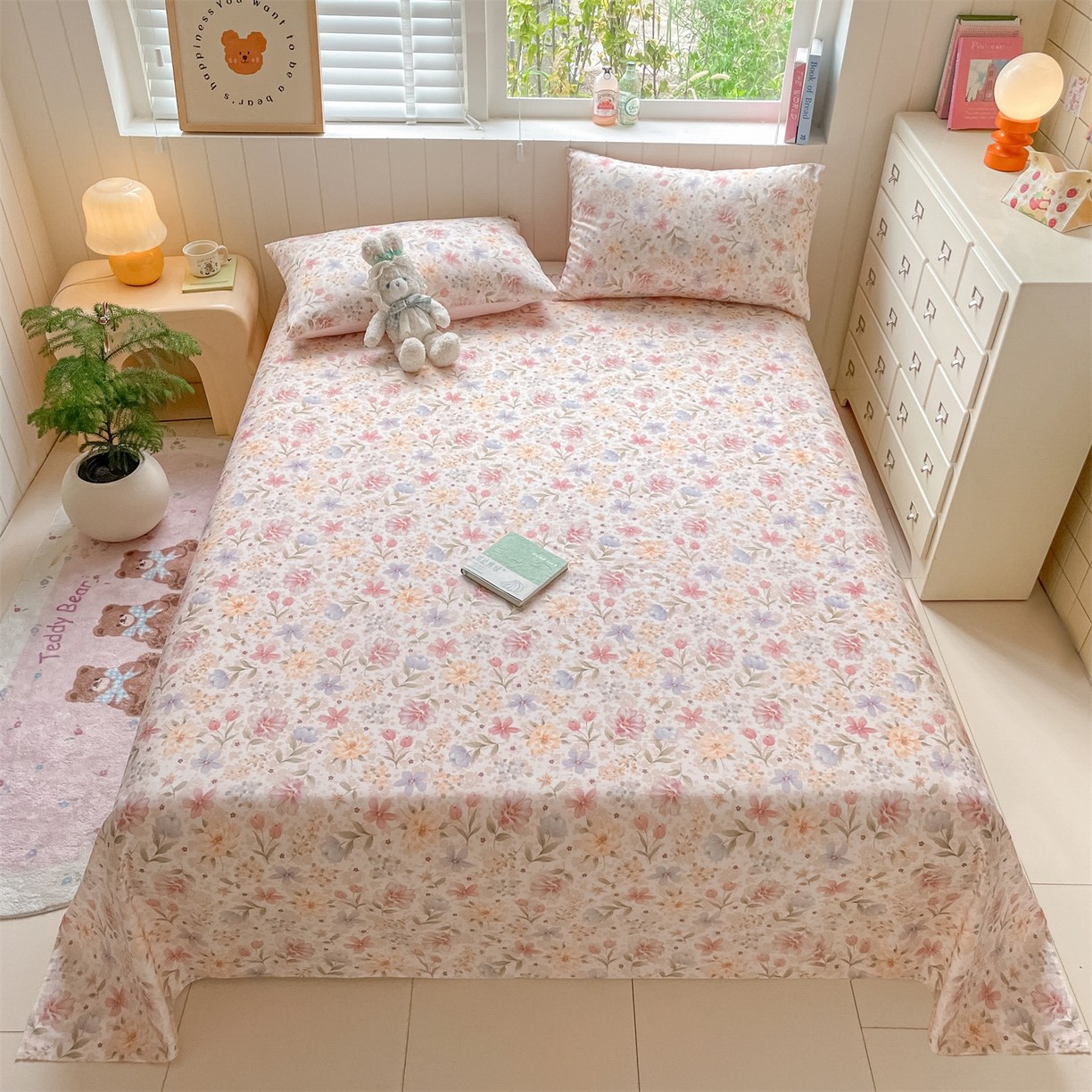 （总）如约 2025新款全棉印花单床单