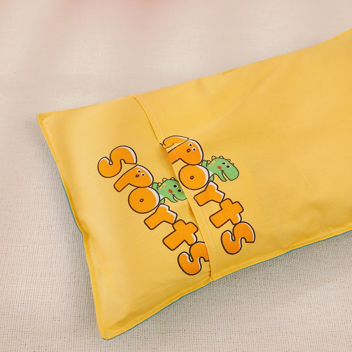 91家纺网 家纺一手货源 找家纺 鱼宝 2025新款全棉幼儿园套件 三件套—童真系列 恐龙运动员