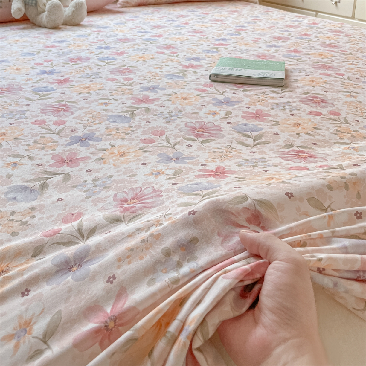 91家纺网 家纺一手货源 找家纺 （总）如约 2025新款全棉印花单床单