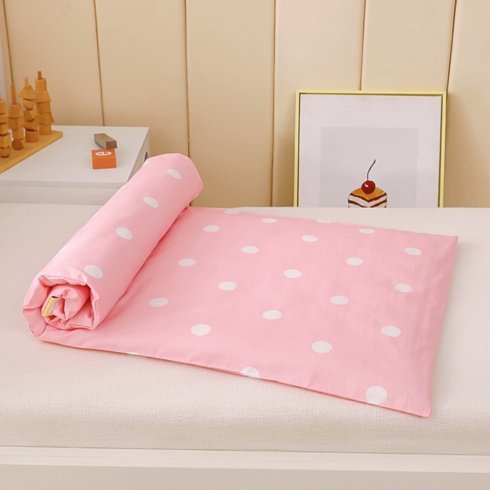 91家纺网 家纺一手货源 找家纺 鱼宝 2025新款全棉幼儿园套件 三件套—童真系列 花园公主