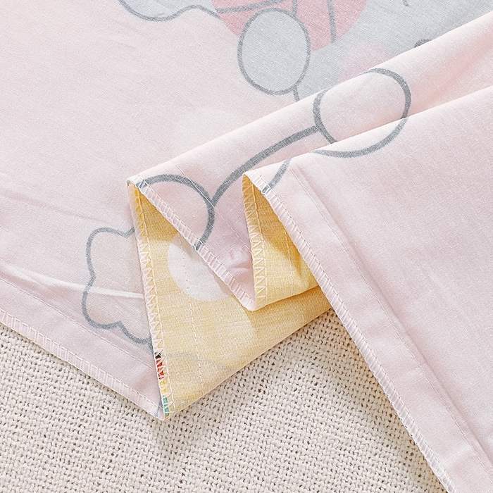 91家纺网 家纺一手货源 找家纺 鱼宝 2025新款全棉幼儿园套件 三件套—童真系列 运动会