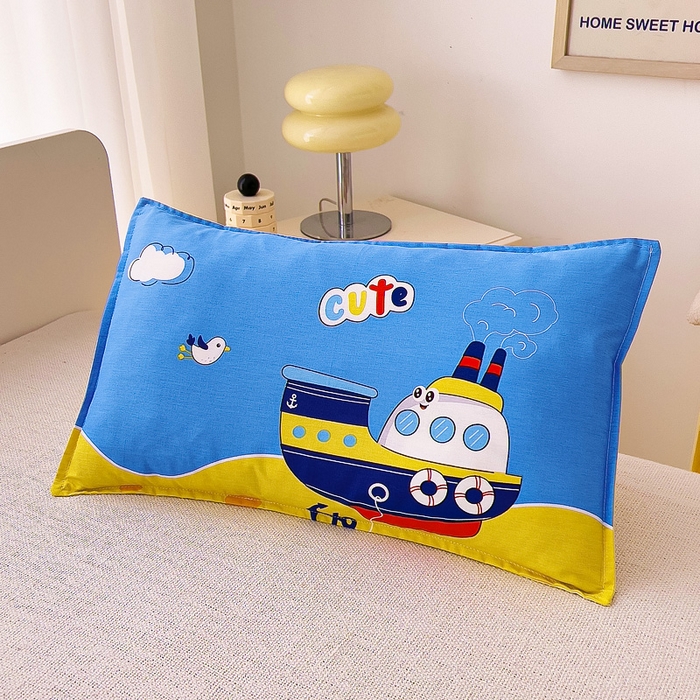 91家纺网 家纺一手货源 找家纺 鱼宝 2025新款全棉幼儿园套件 三件套—童真系列 航海家