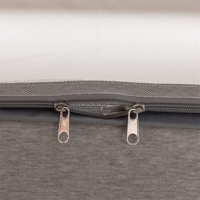 91家纺网 家纺一手货源 找家纺 佳梦家纺 2025新款云顶免安装蚊帐 大顶云顶加密灰