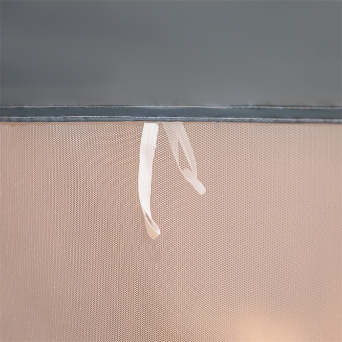 91家纺网 家纺一手货源 找家纺 佳梦家纺 2025新款lulu烫画款坐床蚊帐 LULU-奶油黄