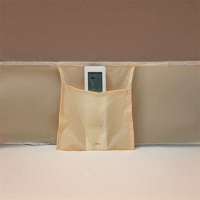 91家纺网 家纺一手货源 找家纺 佳梦家纺 2025新款lulu烫画款坐床蚊帐 LULU-奶油黄