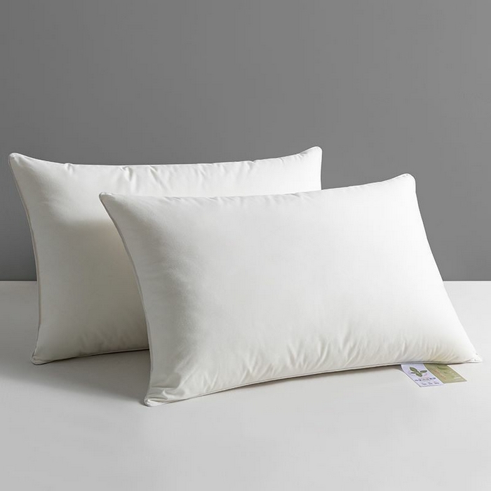 91家纺网 家纺一手货源 找家纺 小米枕芯 2025新款全棉立体单边枕头枕芯-苹果花 单边-中枕700克