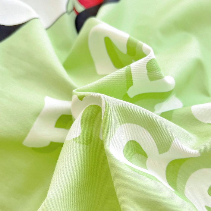 91家纺网 家纺一手货源 找家纺 鱼宝 2025新款全棉幼儿园套件 三件套—童真系列 哈喽熊猫