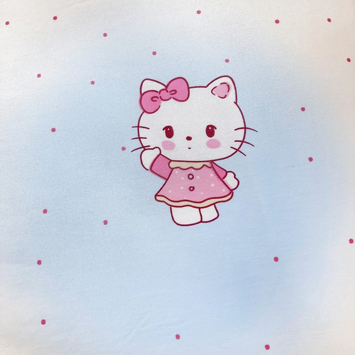 91家纺网 家纺一手货源 找家纺 鱼宝 2025新款全棉幼儿园套件 三件套—童真系列 梦幻猫咪