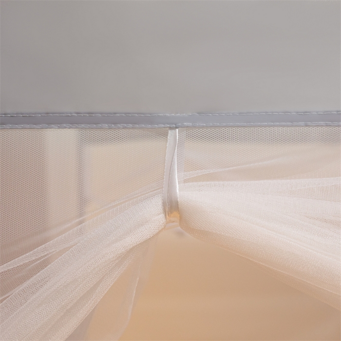 91家纺网 家纺一手货源 找家纺 （总）佳梦家纺 2025新款大方之家纯色坐床蚊帐