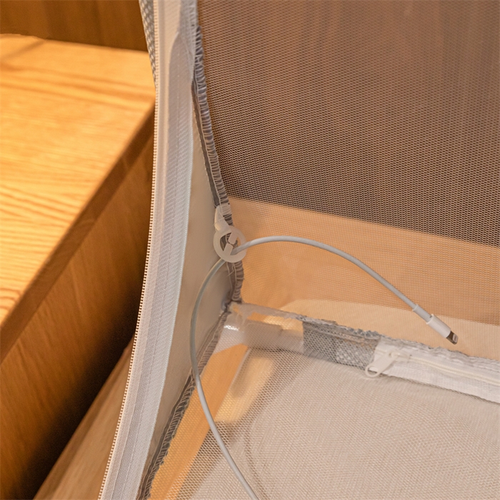 91家纺网 家纺一手货源 找家纺 （总）佳梦家纺 2025新款大方之家纯色坐床蚊帐