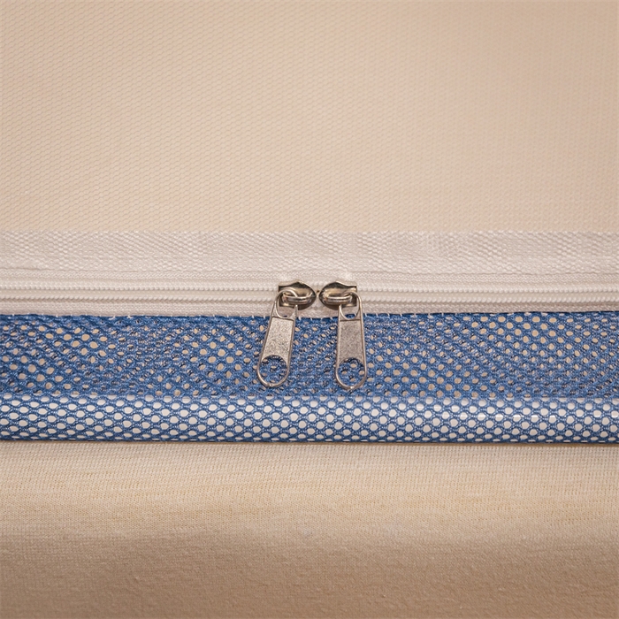 91家纺网 家纺一手货源 找家纺 佳梦家纺 2025新款大方之家纯色坐床蚊帐 蓝色