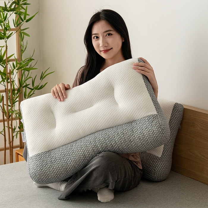 （总）小米枕芯 2025新款针织反牵引乳胶枕