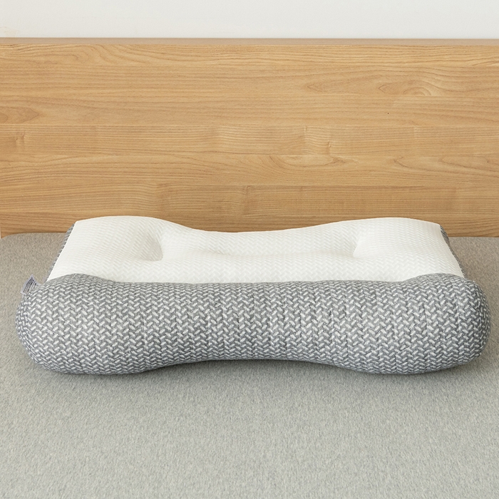 91家纺网 家纺一手货源 找家纺 （总）小米枕芯 2025新款针织反牵引乳胶枕