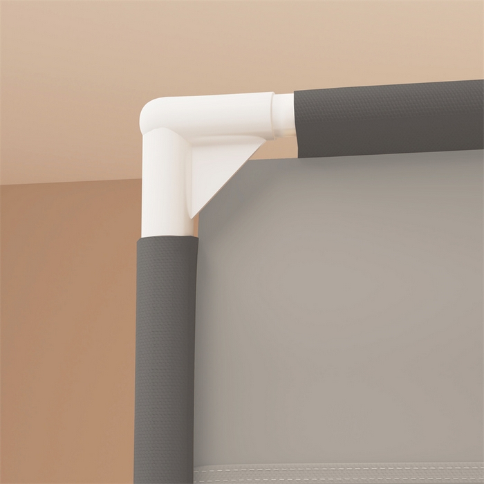 91家纺网 家纺一手货源 找家纺 佳梦家纺 2025新款光年系列坐床蚊帐 光年灰