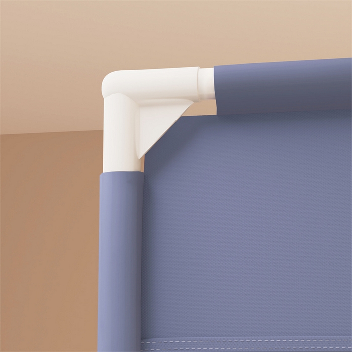 91家纺网 家纺一手货源 找家纺 佳梦家纺 2025新款光年系列坐床蚊帐 光年蓝