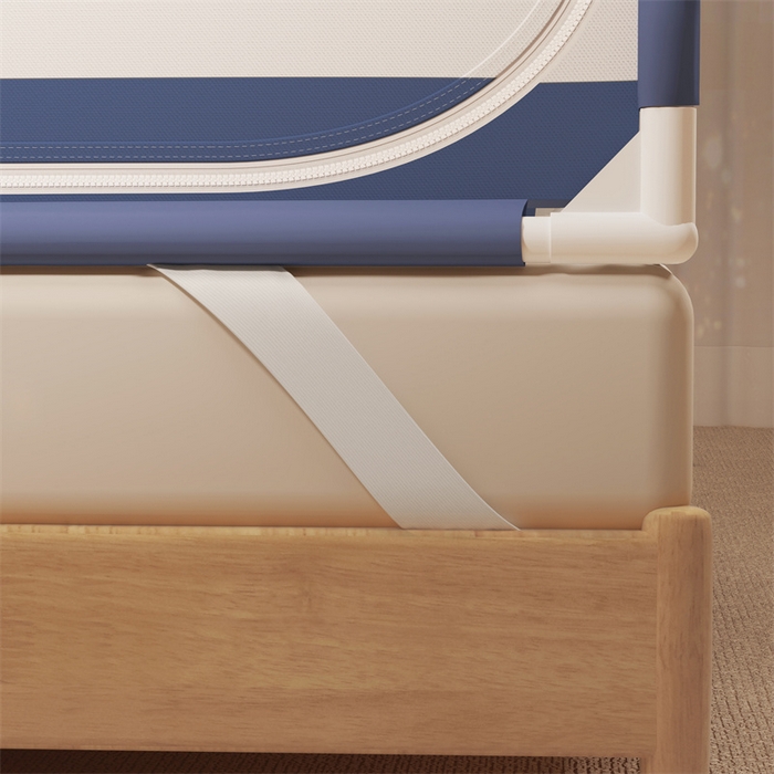 91家纺网 家纺一手货源 找家纺 佳梦家纺 2025新款光年系列坐床蚊帐 光年蓝