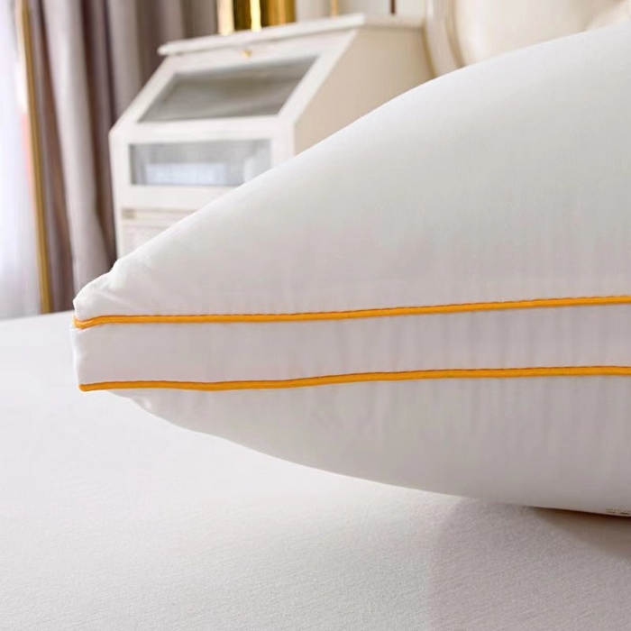 91家纺网 家纺一手货源 找家纺 （总）永乐枕芯 2025新款热款艾草双边立体羽丝绒枕头枕芯（尺寸可定制）