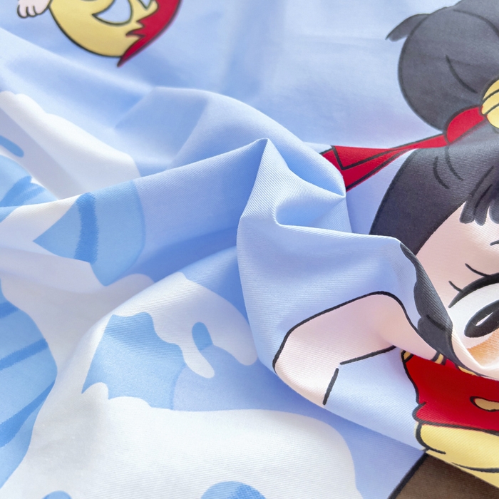 91家纺网 家纺一手货源 找家纺 鱼宝 2025新款全棉幼儿园套件 三件套—童真系列 哪吒闹海