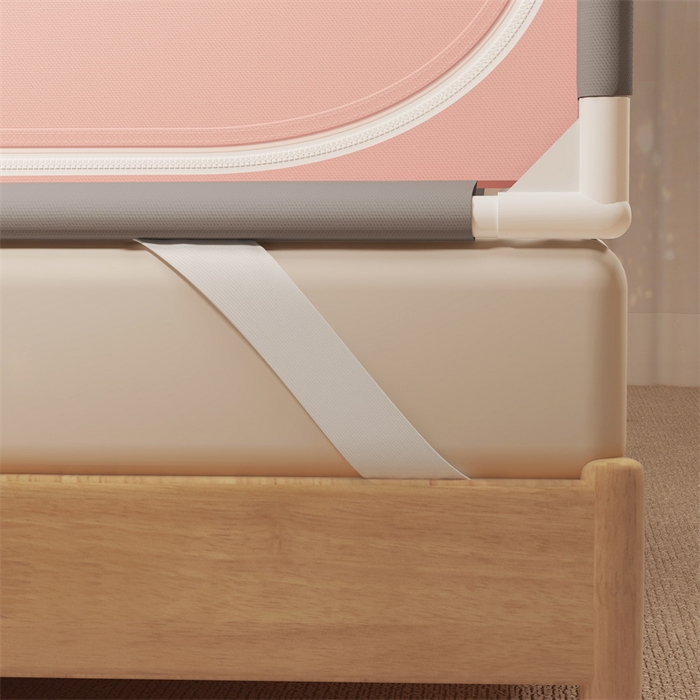 91家纺网 家纺一手货源 找家纺 佳梦家纺 2025新款光年系列坐床蚊帐 光年粉