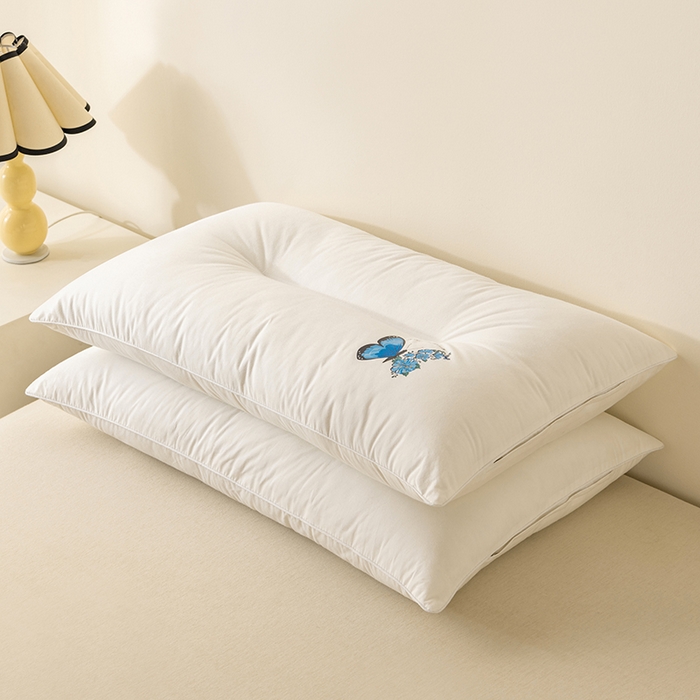 91家纺网 家纺一手货源 找家纺 （总）小米枕芯 2025新款酒店枕头枕芯-化纤蝴蝶款