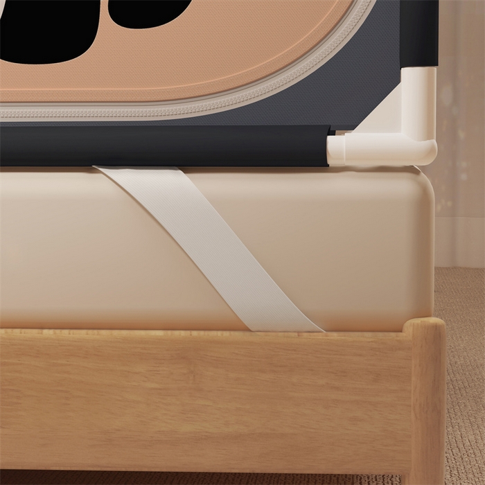 91家纺网 家纺一手货源 找家纺 （总）佳梦家纺 2025新款柠檬烫画坐床蚊帐